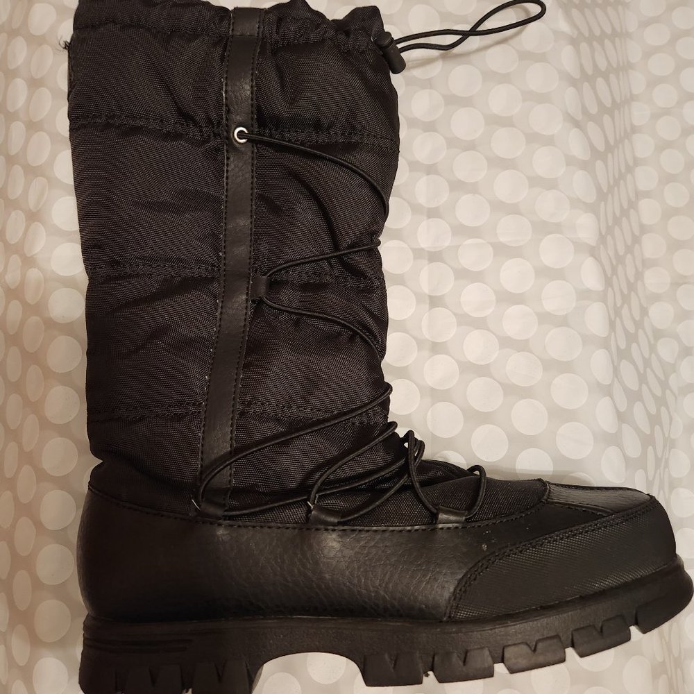 Black Ralph Lauren Snow Boots